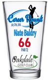 Career Round Pint Glass