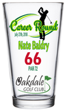 Career Round Pint Glass